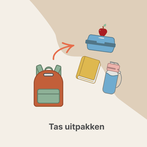 Tas uitpakken